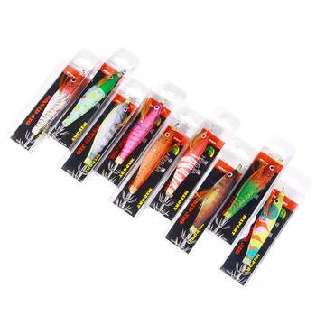 For New Model Luminous Simulation Shrimp Sea Fishing Squid Horizontal Stainless Steel Artificial Soft Bait Boxed Lure – Soft Lure – view 4