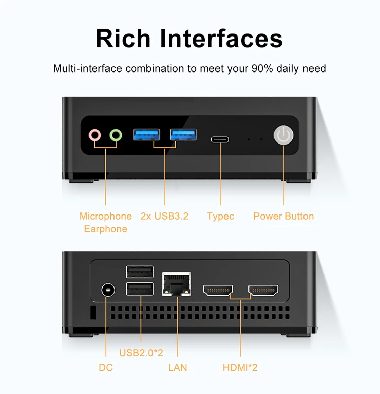 I5 I7 Ddr4 Windows 11 Portable Desktop Computer Barebone Mini Pcs Rtx