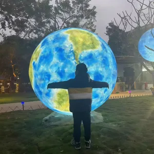 Rechargeable Plastic Colorful Led Orb Light