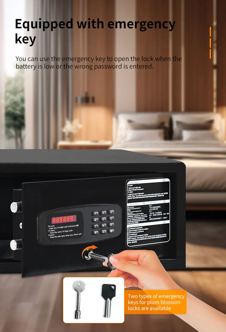 CEQSAFE Electronic Cheap Digital Hight Quality Lock Hotel Safe Box with Lock Security Code Locker manufacture