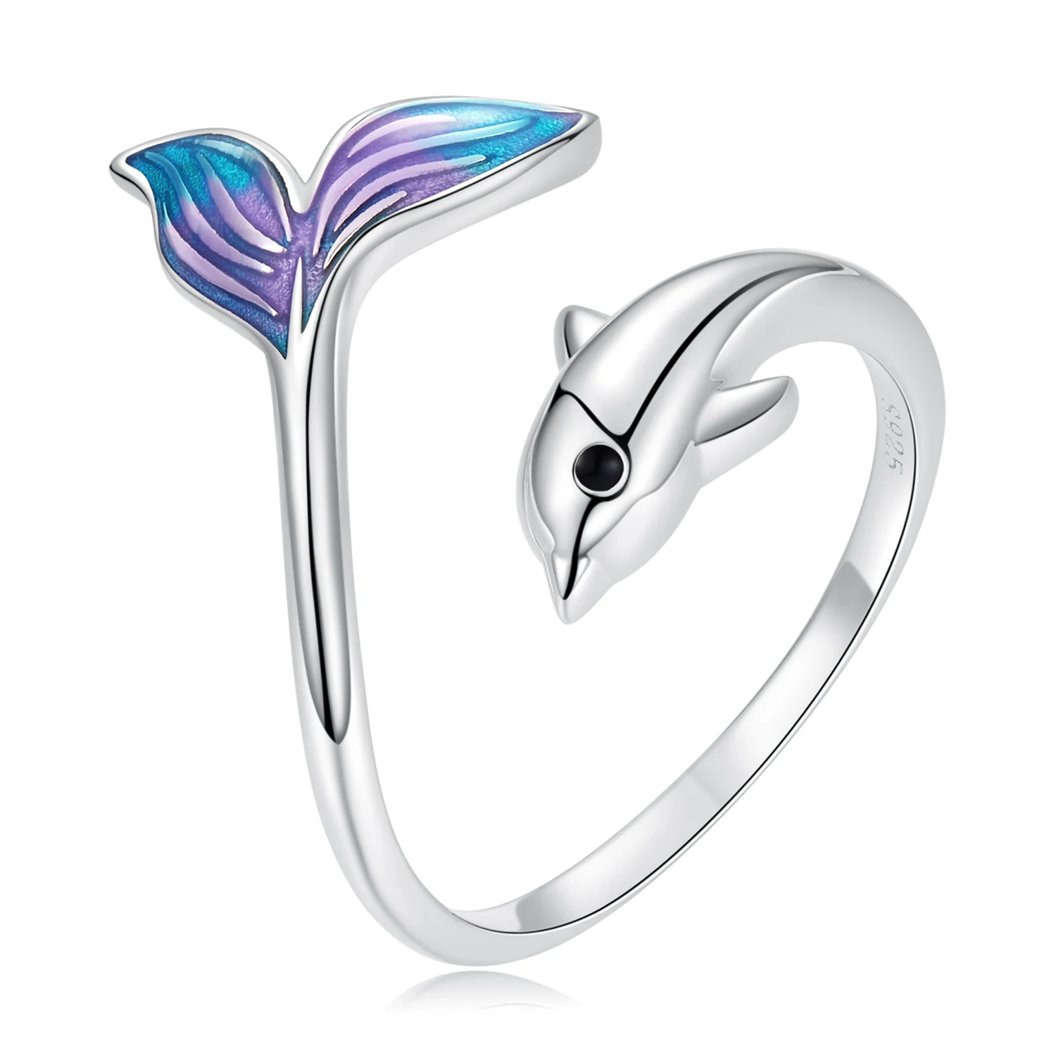 LARGE DOLPHIN Ring dolphin jewelry dolphin rings, adjustable rings, womens rings, shops on sale