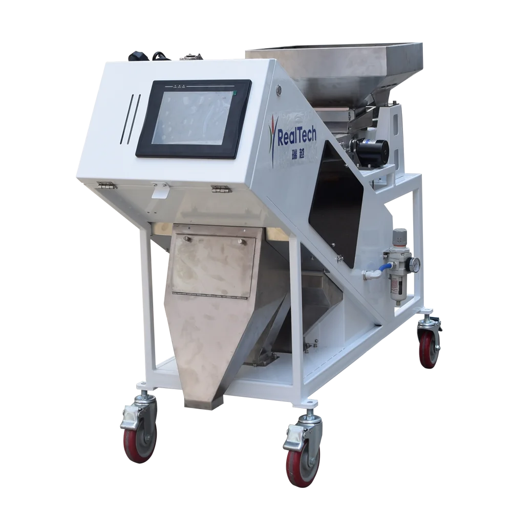 Mini Slow Speed Belt Type Diamond Color Sorter Machine Pearl Agate Gemstone Colour Sorter Machine