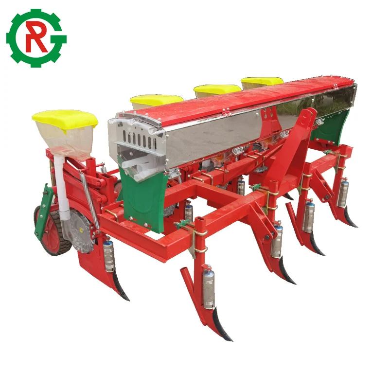 6 Rows Corn Planter Tractor Maize Corn Fertilizer Seeder Corn Planter