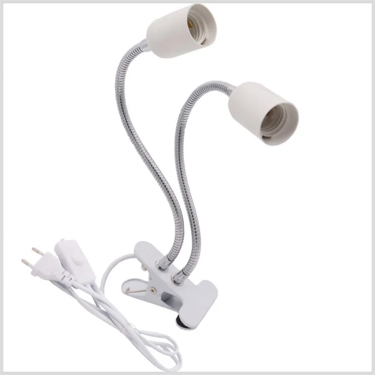 Night Light Led Bulb Socket Corn Lamp Holder Base E27 Clamp Holder to Eu Au Us Uk Plug Adapter Converter With on off Switch