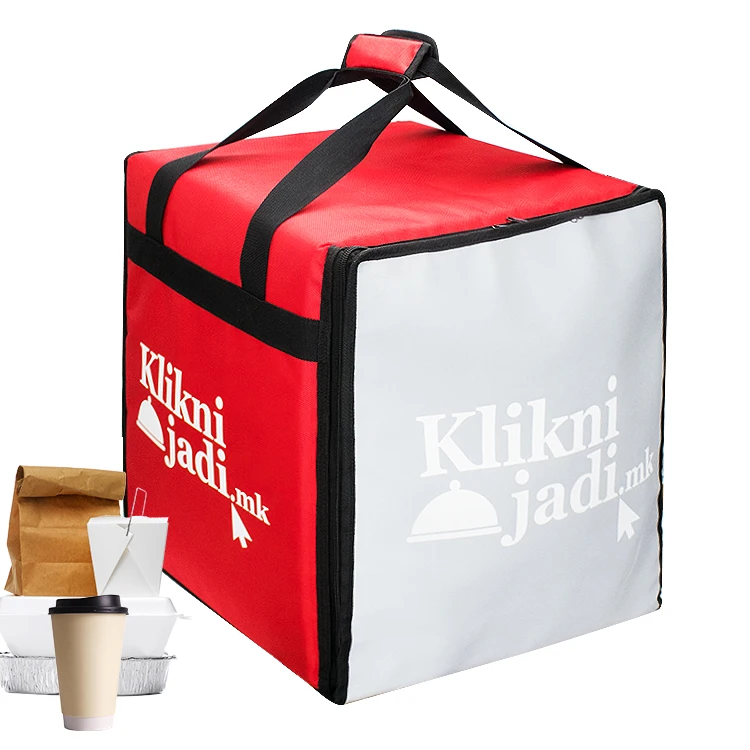 Heavy Duty Pizza Thermal Bag Cooler Backpack Tote Insulated Hot Food Delivery Bags