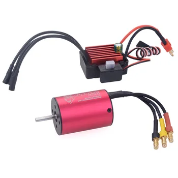 Factory SURPASS HOBBY KK waterproof system 2838 Brushless Motor w/ 35A ESC combo for 1/16 1/14 HSP Tamiya Axial RC Car