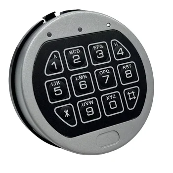 LaGard Style Steel Cover Safe Lock, Digital keypad, Electronic Safe Cabinet Lock for Heavy Safes