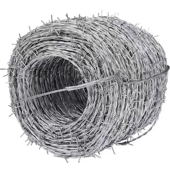 Factory Direct Sales 1.8mm Galvanized Stainless Steel Wire 20 Gauge Iron Barbed Wire Coil for Fence Application