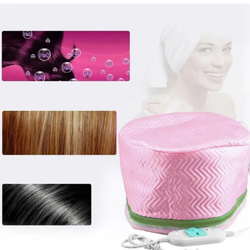 Portable Microwavable Heat Hat Transfer Steam Cap Drying Styling Heater  Hair Dryer Bonnet for Hair Heat Steaming