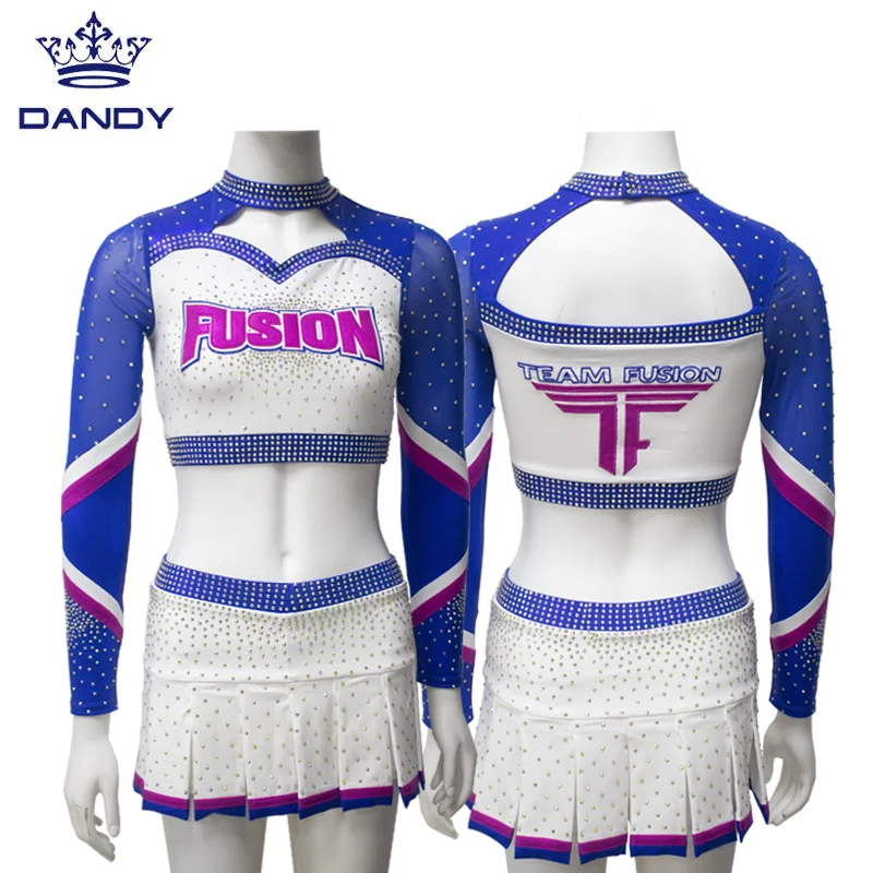 Wholesale Cheerleading Practice Wear Custom Cheer Top And Short Hot ...