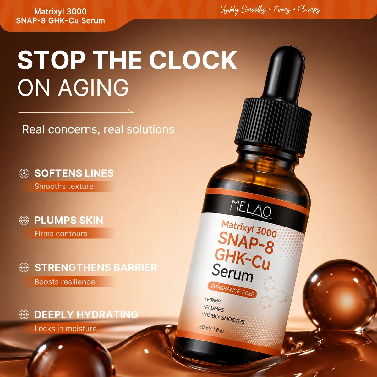 ghk cu snap 8 Private Label GHK-Cu SNAP-8 Matrixyl 3000 Copper Peptide Serum Anti Aging Wrinkle Firming Blue Copper Peptide Face Serum OEM ODM kontuzje Variant:BPC 157 ARG - 1000mcg (60 Capsules) Buy BPC-157 Peptide Greece
