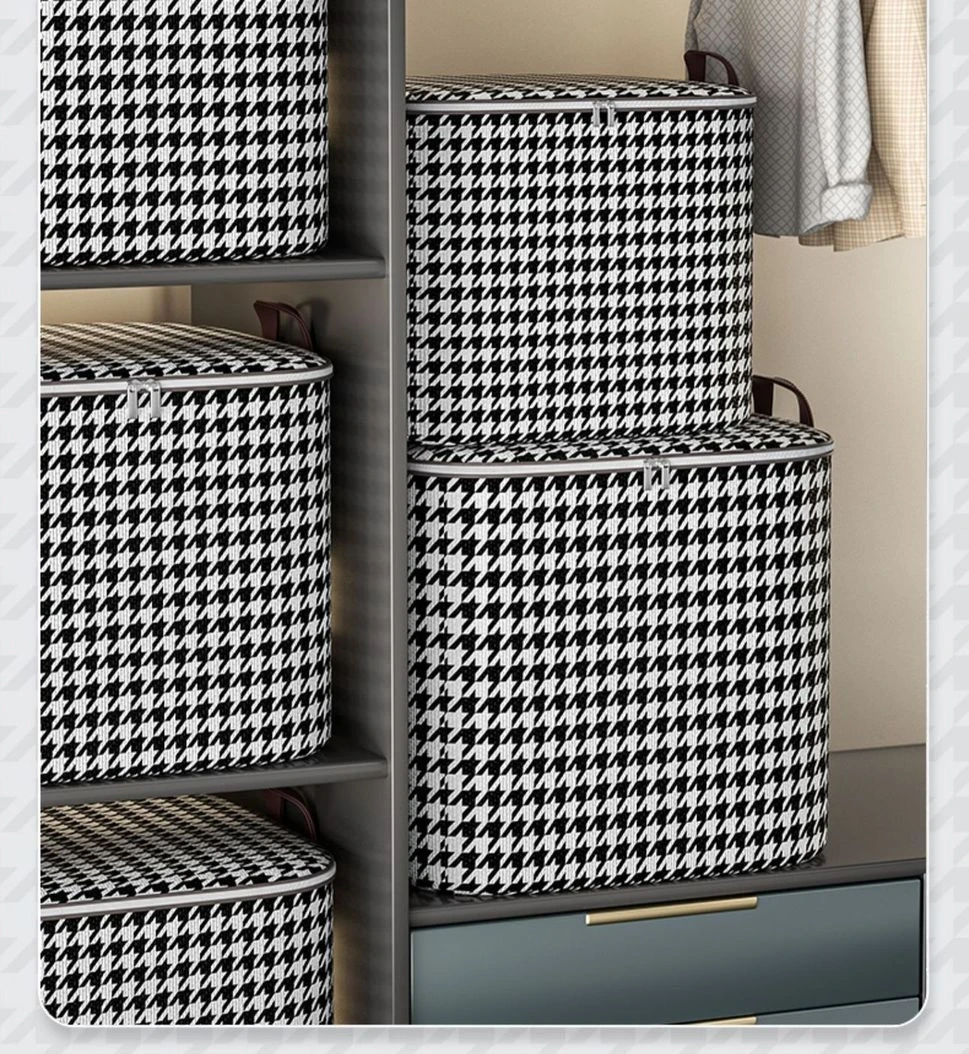 2024 Hot Sale Clothes Storage Foldable Blanket Storage Bags Storage Containers for Organizing Bedroom Closet Clothing Comforter