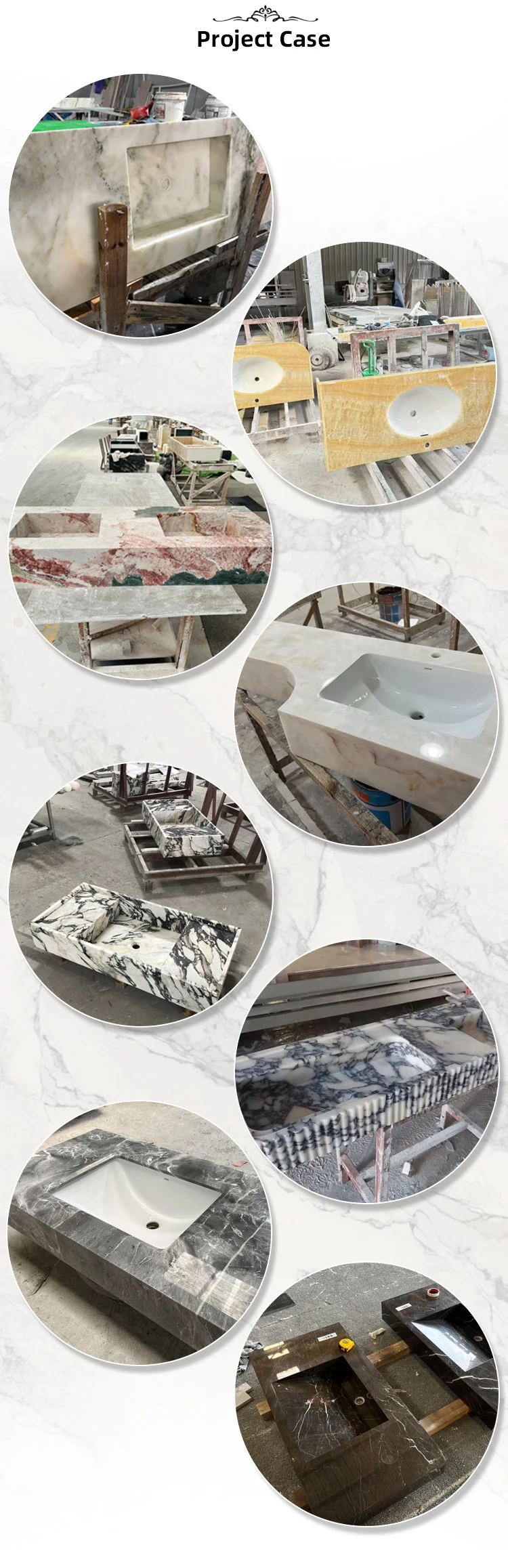 product natural silver grey travertine sink bathroom stone travertine sink vanity-8