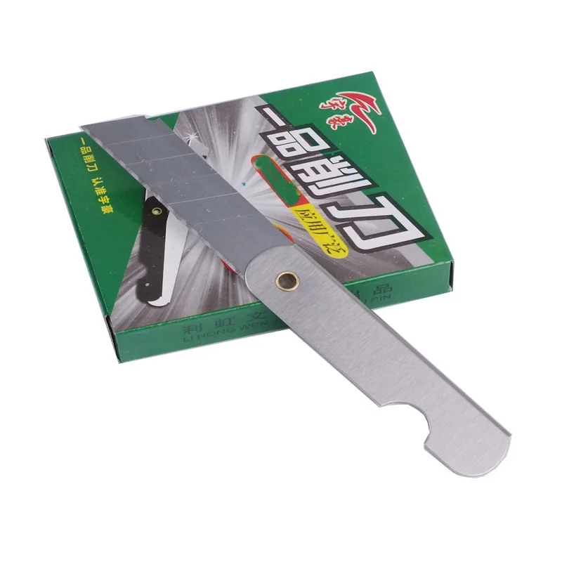 Small Box Cutter with Retractable and Replaceable Blade  EDC Mulititool Titanium  Utility Mini Knife