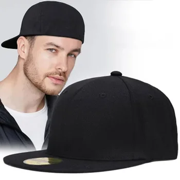 After the explosion sealed all wrapped duck cap men's and women's fashion baseball cap solid color flat brimmed hip hop hat