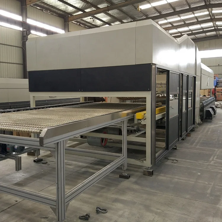 Factory Automatic Tempered Glass Line Flat and Curved Glass Tempering Furnace Price