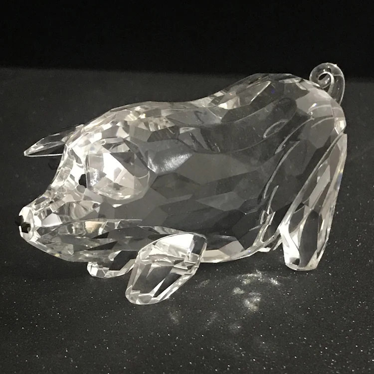 Pig design Crystal Animal For Special Gifts And Souvenir