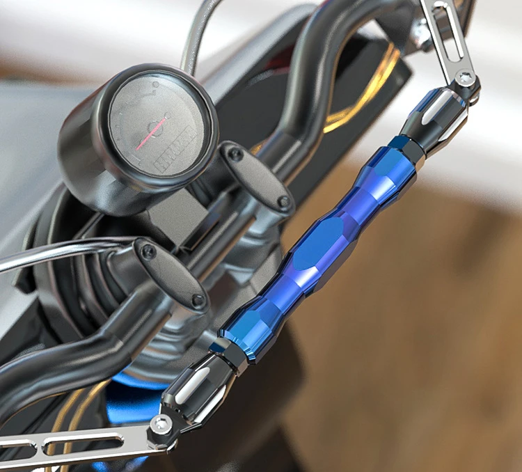 Motorrad Balance Lenker Querstange - Aluminiumlegierung Zubehör Schwarz