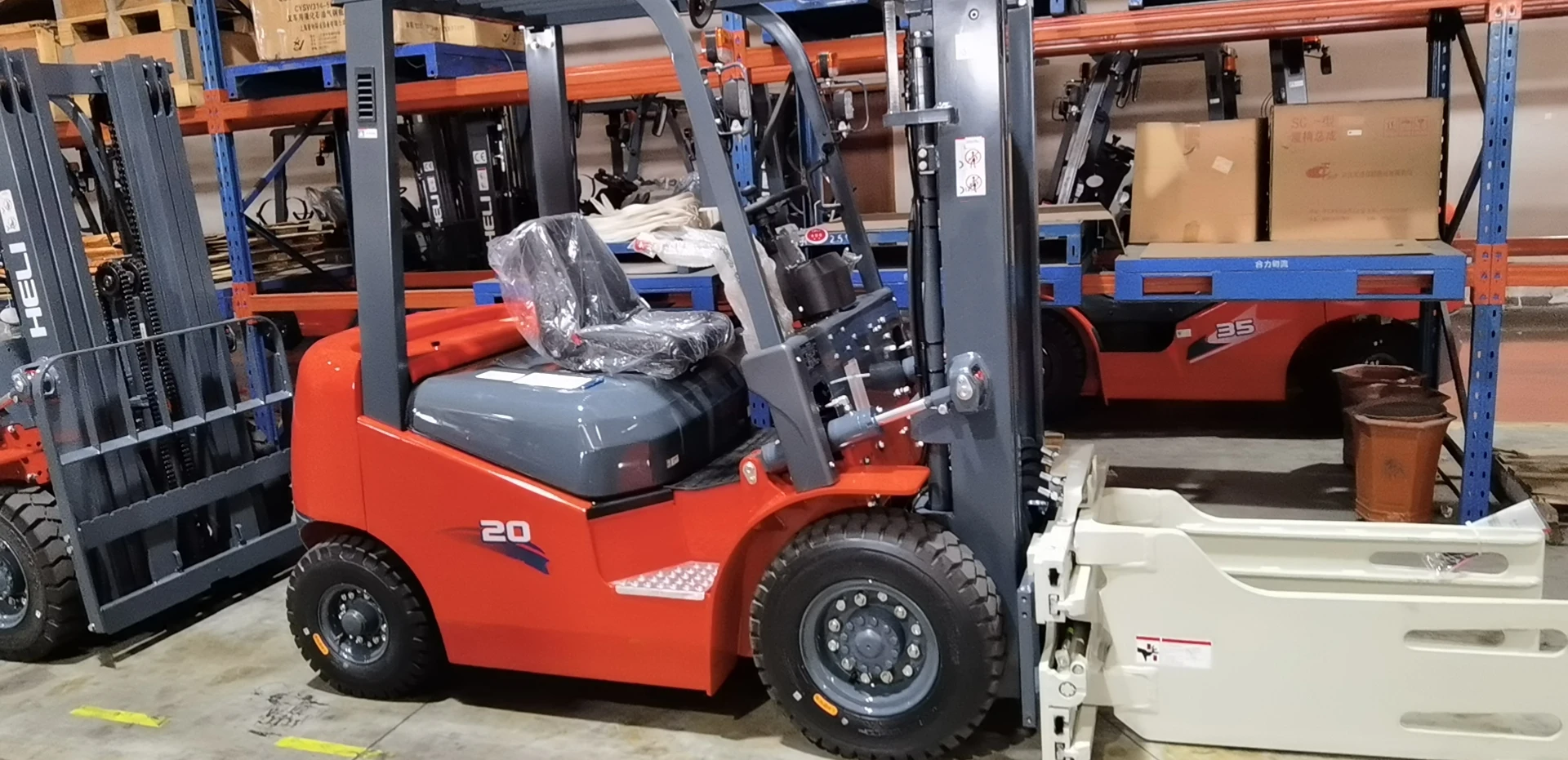 Heli Forklifts Cpcd20 2 Ton Diesel Forklift Truck Automatic