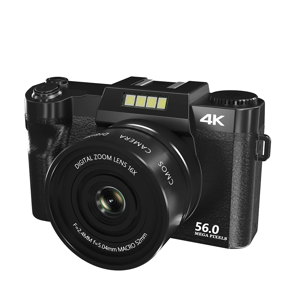 Analog Digital Camera 4K Camera Dslr Professional Professional Digital Camera Ac Medium Rechargeable Battery Pack LED Auto CMOS