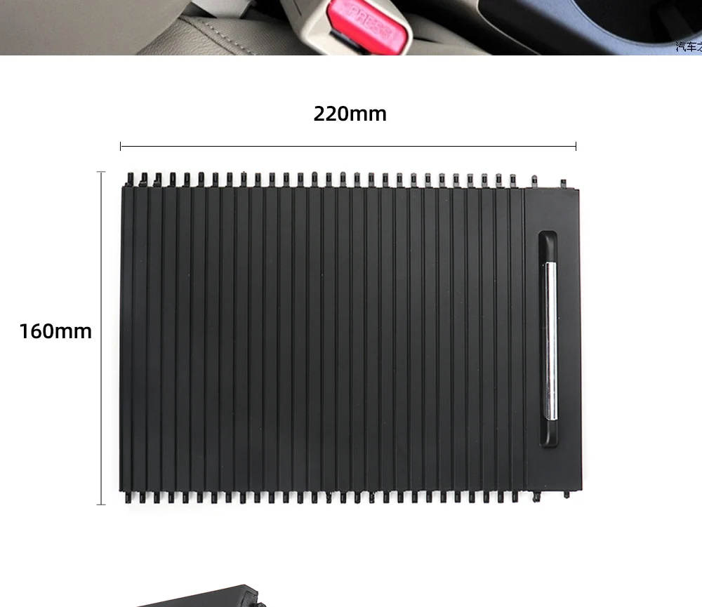 For Honda Re1 Re2 Re4 Car Console Armrest Storage Box Sliding Shutters