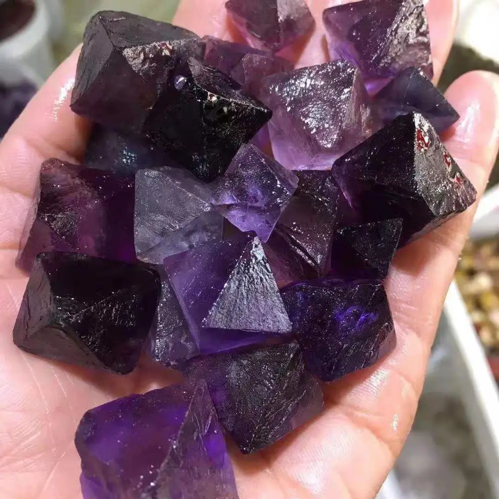 Purple Fluorite Mineral Specimen