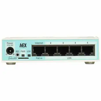 MikroTik HEX RB750Gr3 5 Ports Gigabit Ethernet Dual Core Router RB750Gr3