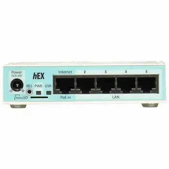 MikroTik hEX RB750Gr3 5 Ports Gigabit Ethernet Dual Core Router RB750Gr3