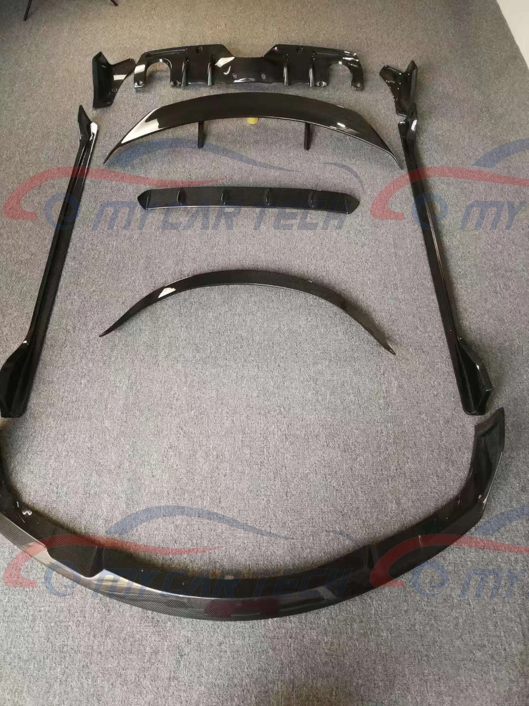 Tail Light Cover Trim For 2024-2025 Toyota Land Cruiser 250 / Prado LC250 - Black ABS Decorative Protector