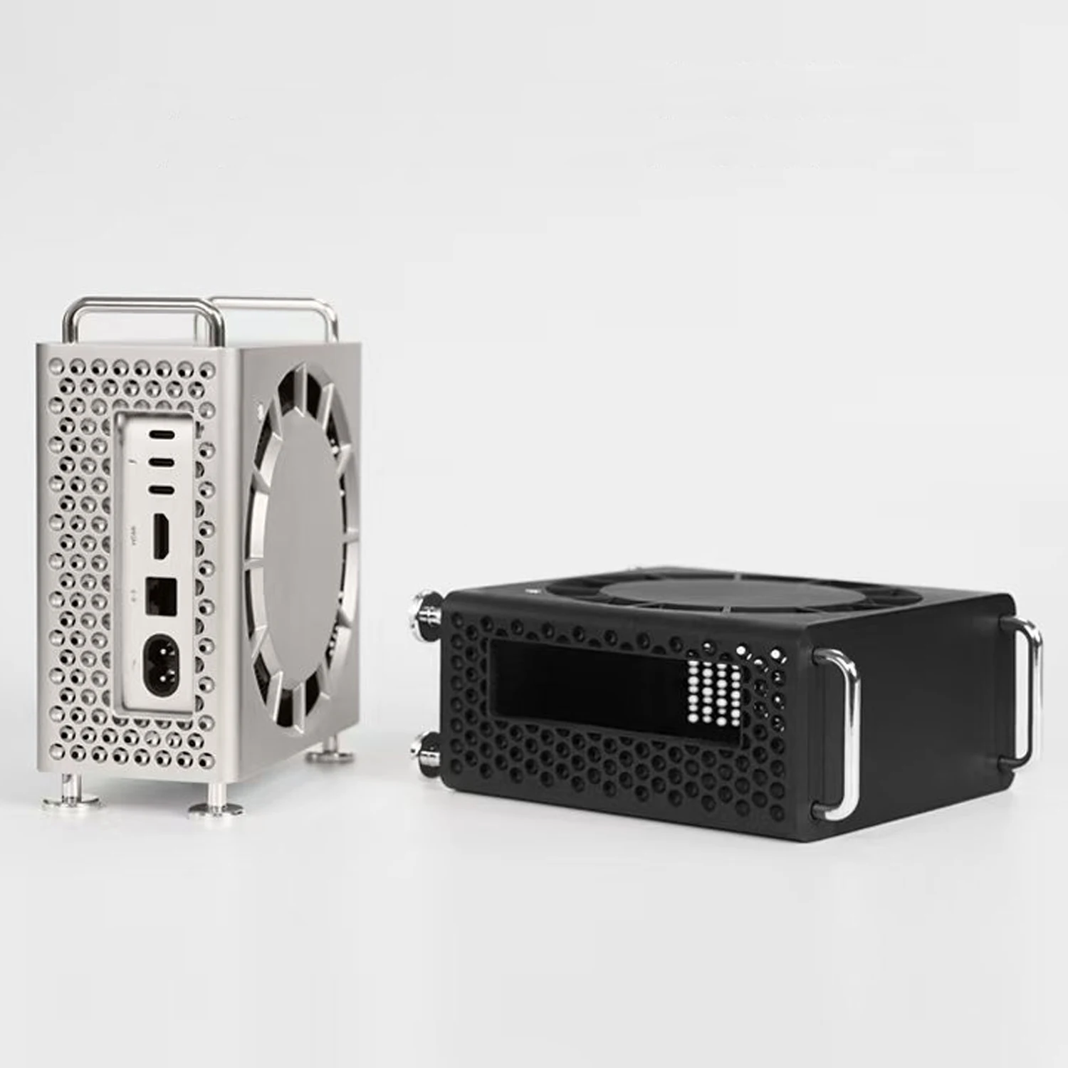 Suitable for Apple Mac Mini M4 Computer Host Protective case  Heat Dissipation Anti Fall M4 Pro Protective case
