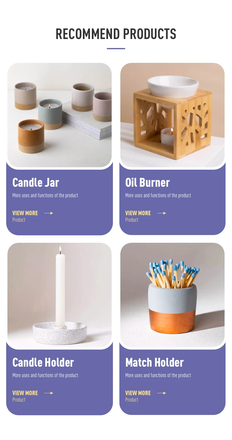 Yuanwang Nordic Matte Custom Ceramic Unique Candle Jars Wholesale