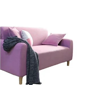 Custom Design Thick Soft Knitted Stretch Elastic Slipcover Sofa Cover