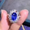 Bague saphir naturel