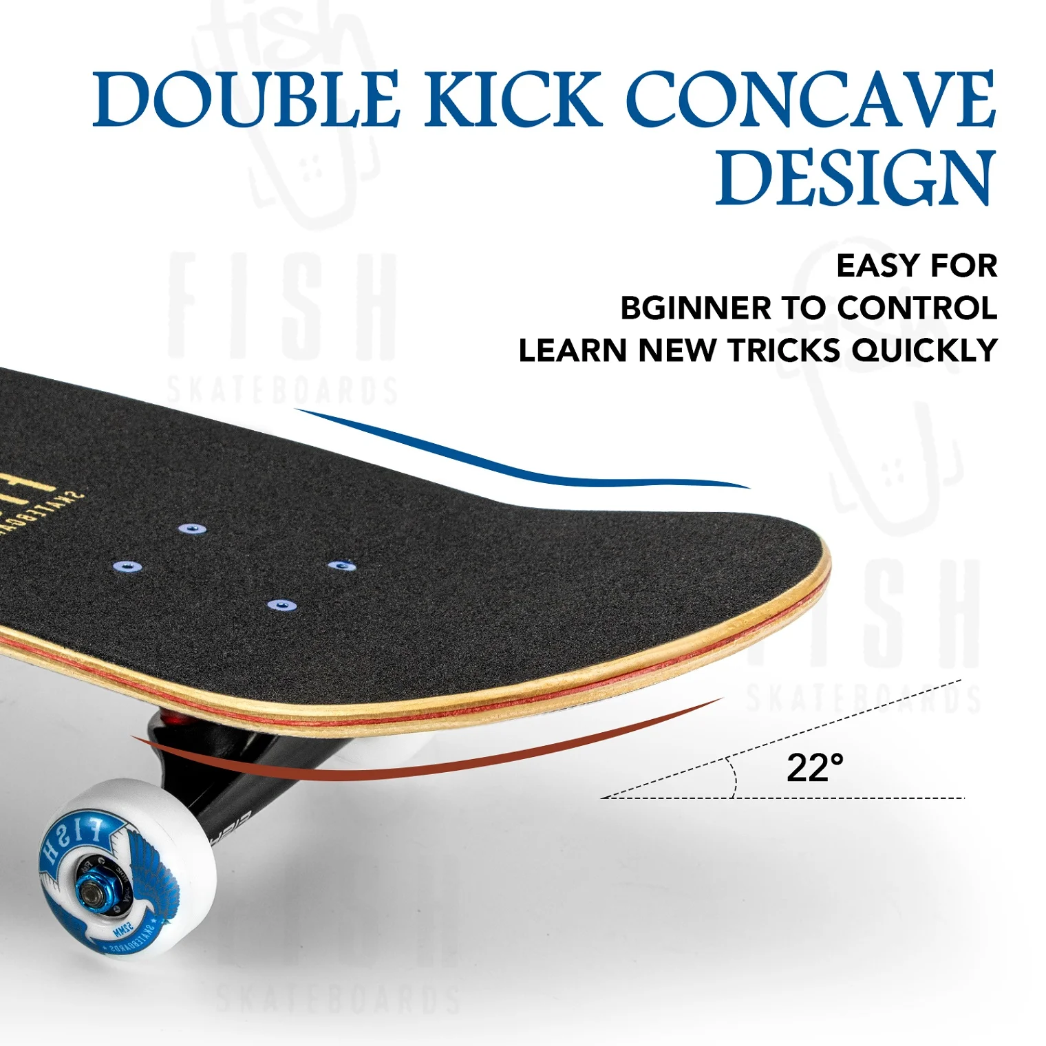 Skateboard Standard Da 31 Pollici, Superficie In Acero A 7 Strati