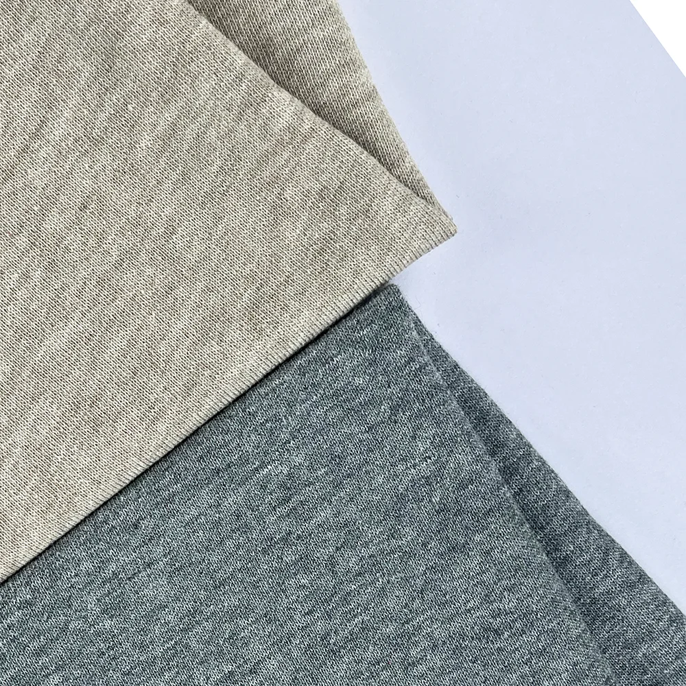 Customized French Terry 500gsm Fabric Sunproof Terry Cotton Fabric