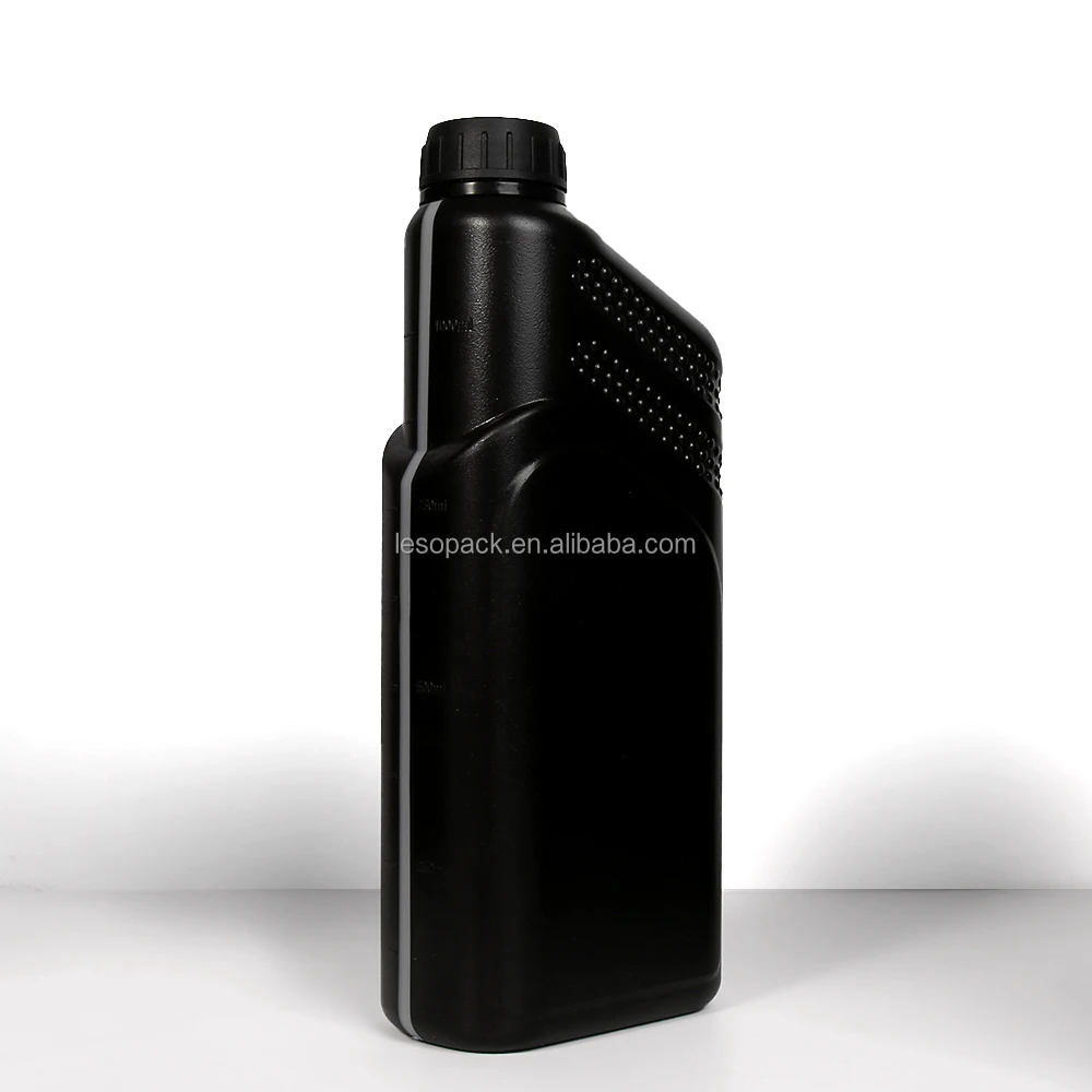Hot Sale Detailing 1L Empty HDPE Plastic Engine Oil Motor Oil Bottle Factory Supplier Wholesale