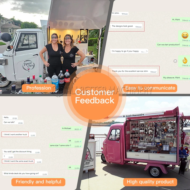 New Design Flower Cart Trailer Fast Food Truck Wedding Food Trailers Ice Cream Truck Shop Catering Horse Trailer