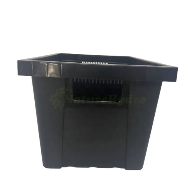 Plastic Large square Flower Display Stand Dutch Flower Bucket