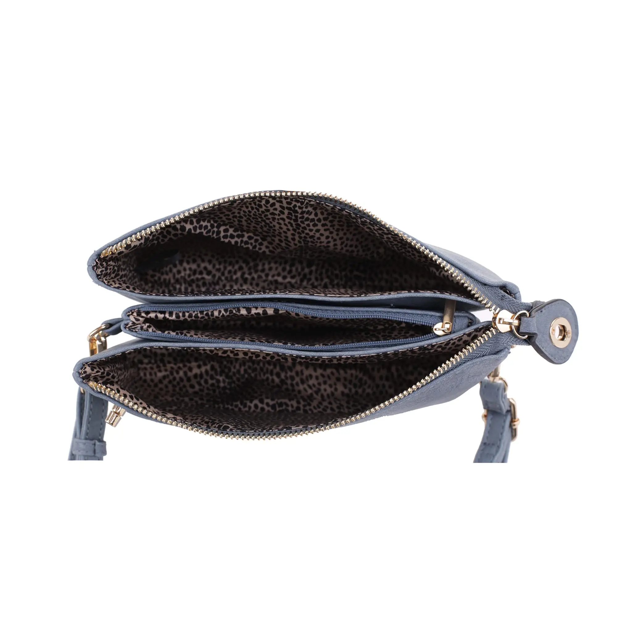 Модная женская сумка через плечо с ремешком на