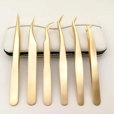 
Профессиональный быстрый Цветущий легкий подтягивающий ресницы русский объем Наращивание ресниц Пинцет 