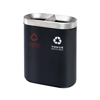 High Quality Stainless Steel commercial Public Area Waste Bin Hotel Recycle Garbage Outdoor Bin