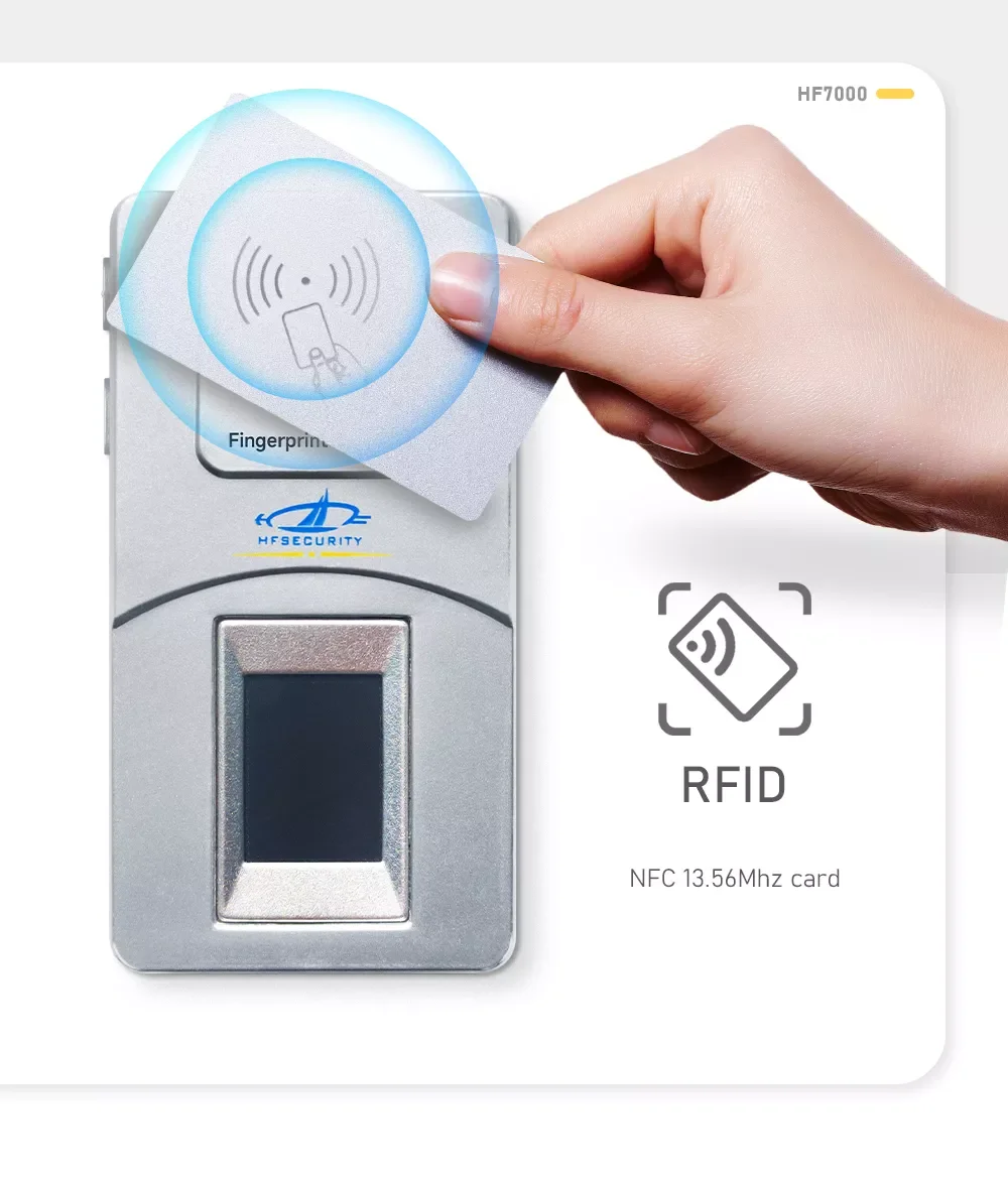 HFSecurity HF7000 Wireless Fingerprint Scanner Supporting Android ...
