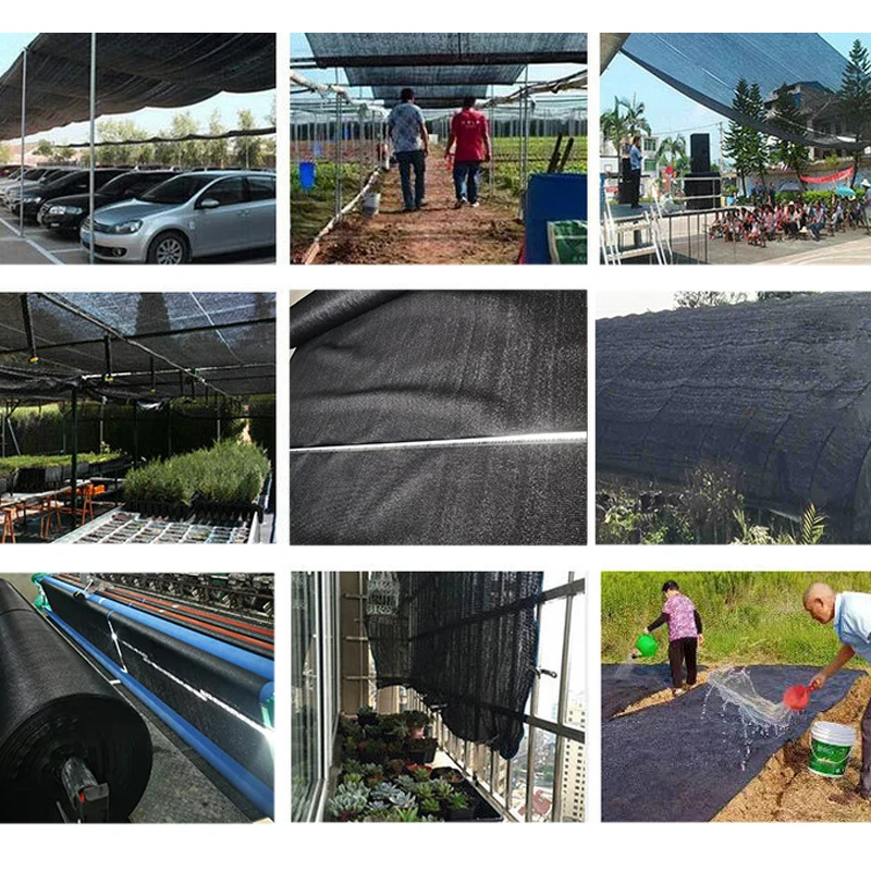 Dark Green Greenhouse Shading Net 35% 50% 75% 90% Uv-treated Hdpe Shade Net for Agriculture H03899dde7551476191ddea79a5915302c