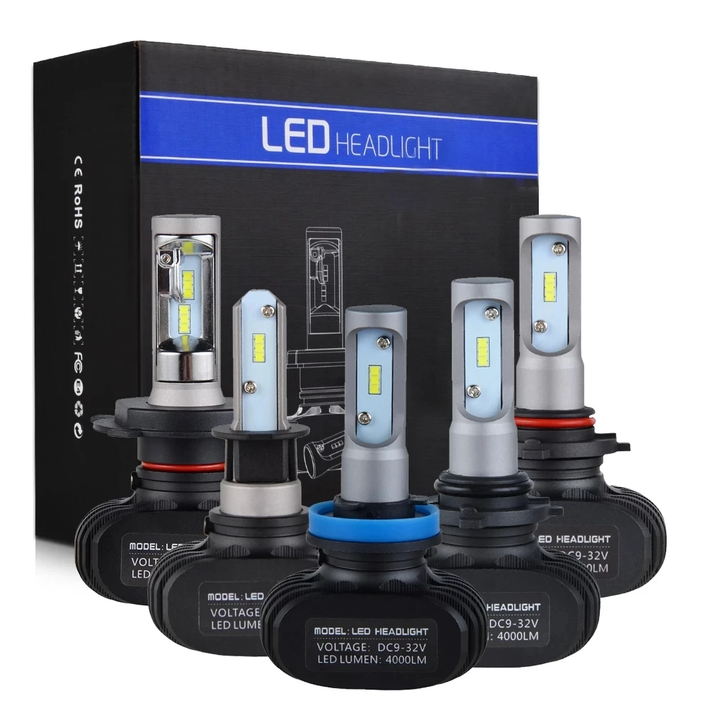 Carolyn Auto Lighting System No Fan 10000lm 6500k S1 Auto Headlight Led