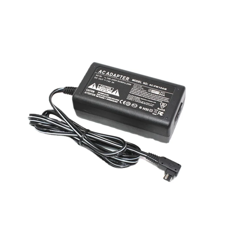 Camera AC Adapter AC-PW10AM PE10AM AC Power Adapter Kit for Sony NEX-VG10 A290 A580 A850 A900 Digital Cameras