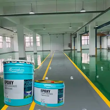 Low VOC epoxy floor coating liquid coating industrial exterior floor paint concrete floor coating epoxy resin