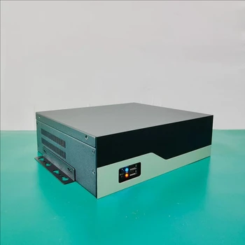 Mini-ITX Industrial Control Computer with 3 Half-Height Slots Multiple Serial Ports FLEX Power Supply Wall-Mounted Embedded Case