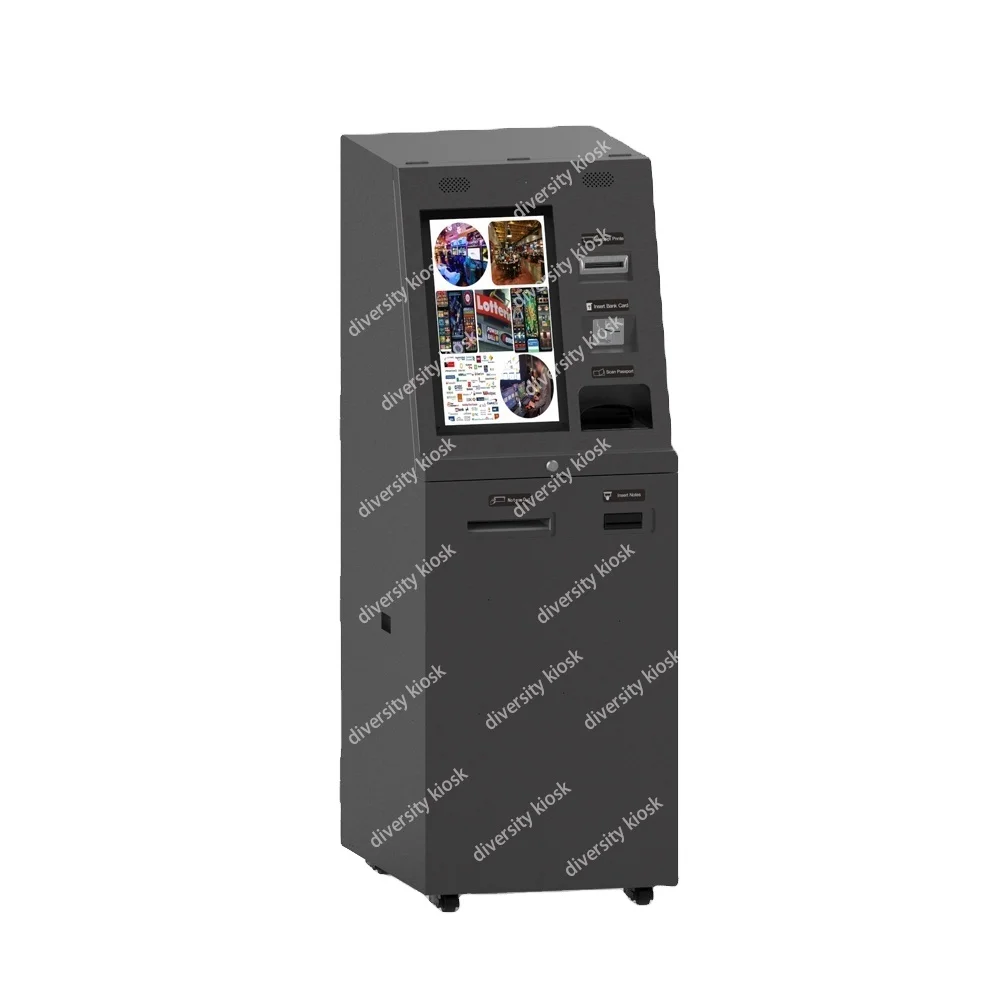 중앙 제어 내부 안전 시스템 은행 ATM 현금 인출 및 입금 ATM 기기 해커 방지