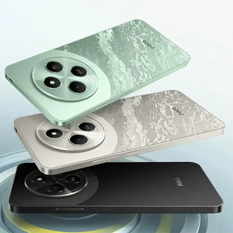 POCO C75全球版8gb + 256gb，侧指纹6.88英寸G81-Ultra八核蜂窝Mi手机
