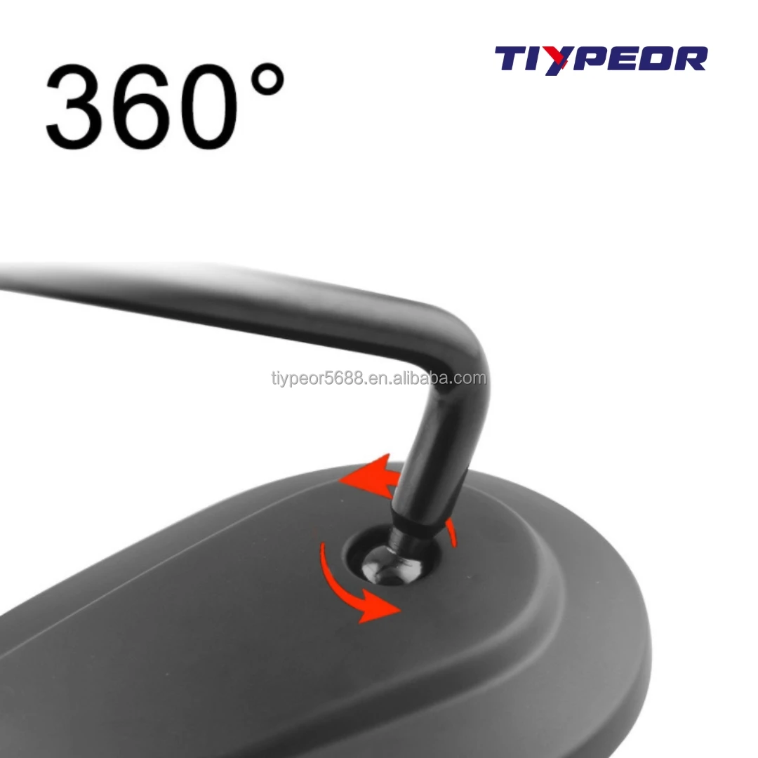 product tiypeor high end series motorcycle driver side bar end mirror motorcycle rear view mirror m8 screw for harley davidson 883 x48-2
